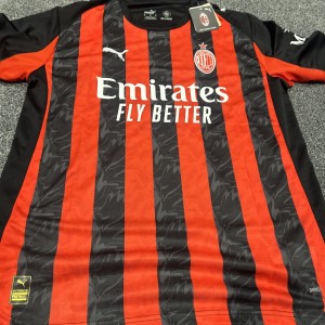 Brand New With Tags 25/26 Puma AC Milan Home Football T-shirt Xl for sale on Ebay