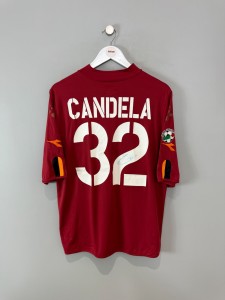 ROMA 2003/04 SIGNED HOME SHIRT  (XL)  DIADORA ORIGINAL VINTAGE FOOTBALL SHIRT for sale on Ebay