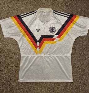 VINTAGE ITALIA 90 World cup WEST GERMANY Home Shirt Jersey ADIDAS size  M / L for sale on Ebay
