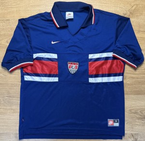 ORIGINAL USA 1998/00 Away Football Shirt SMALL NIKE Rare ‘10’ for sale on Ebay