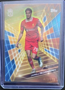 Topps Liverpool Jarell Quansah Numbered 077/175 for sale on Ebay