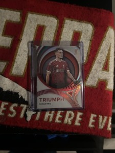 Futera Liverpool 2025 Florian Wirtz Tribute No 13/15 Numbered Rare Football Card for sale on Ebay