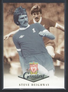 FUTERA PLATINUM 1999 - STEVE HEIGHWAY - LIVERPOOL  GREATEST CARD for sale on Ebay