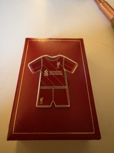 Liverpool Home Shirt 2021/22 Pin Badge for sale on Ebay
