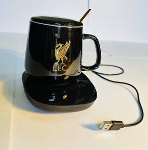 LFC Liverpool Football Club Constant Temperature Warm Cup Black Mug Brand New for sale on Ebay