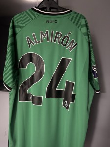 Newcastle United 2023-24 Away Shirt 2XL #24 Almiron for sale on Ebay