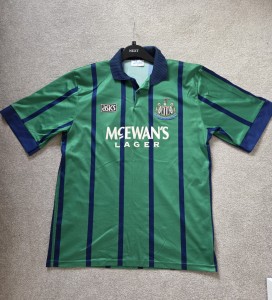 Original Newcastle United 1993/95 3rd Asics Mens XL Football Shirt Vintage  for sale on Ebay