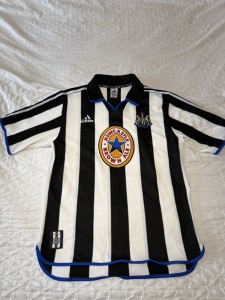 Authentic Vintage Newcastle United 1999-2000 Home Shirt Size M for sale on Ebay