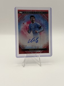 David Villa Autograph Card 10/10 Topps Inception MLS 2025 New York City FC for sale on Ebay