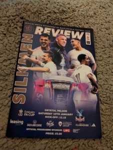 Macclesfield vs Crystal Palace FA Cup 3rd round , Official Programme 10/01/2026 for sale on Ebay