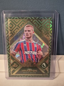 topps gold premier league adam Wharton/75 Crystal palace for sale on Ebay