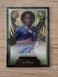 Topps Gold Premier League 2025/26 Chelsea Jamie Gittens - Autograph Card 54/75 for sale on Ebay