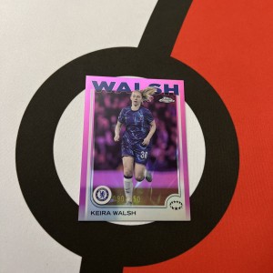 Topps UCL Women Chrome 2024/25 - Chelsea FC - Keira Walsh /250 for sale on Ebay