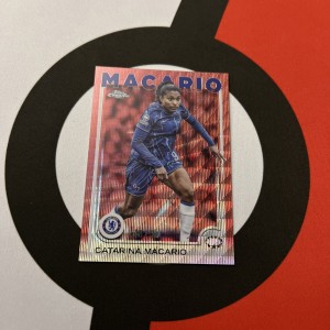 Topps UCL Women Chrome 2024/25 - Chelsea FC - Catarina Macario /50 for sale on Ebay