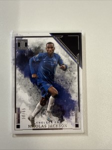 2024-2025 Panini Impeccable Premier League Soccer Chelsea FC Nicolas Jackson /65 for sale on Ebay