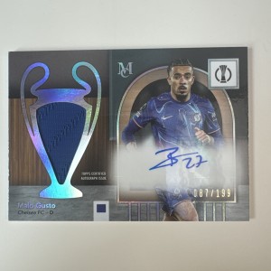 Topps Museum Mall Gusto /199 Chelsea Auto Relic Momentous Materials Jumbo Auto for sale on Ebay