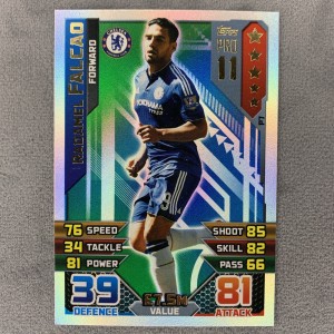 2015-16 Topps Match Attax Radamel Falcao Pro 11 Card P7 Chelsea for sale on Ebay