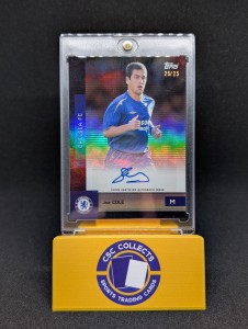 Topps Chelsea Team Set 2025/26 Joe Cole Autograph 25/25 Bookend for sale on Ebay