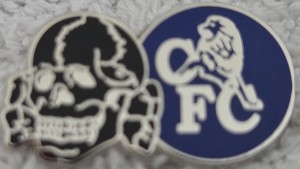 CHELSEA FC BADGE - CHELSEA HEADHUNTERS BADGE  for sale on Ebay