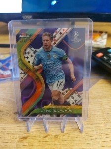 Kevin de Bruyne Manchester City Topps Finest Uefa 072/199 for sale on Ebay