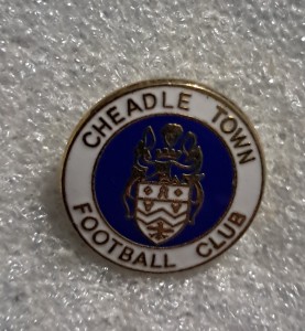 CHEADLE TOWN FC BADGE for sale on Ebay