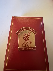 Liverpool Famous Kopites Pin Badge for sale on Ebay