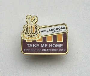 RARE BRADFORD CITY PIN BADGE for sale on Ebay