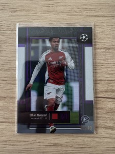 2024-25 Topps Museum Collection ETHAN NWANERI 24/99 Amethyst - ROOKIE Arsenal for sale on Ebay