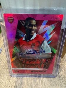 2023-24 Topps Arsenal Team Set Nicolas Anelka Auto 94/99 for sale on Ebay