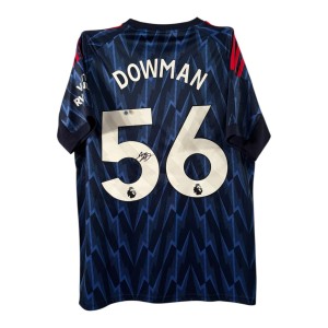 Max Dowman Signed Shirt ARSENAL 25-26 Away PROOF ACG AUTHENTICATION  COA for sale on Ebay