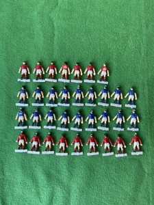 SUBBUTEO HEAVYWEIGHT “CHUNKY”FOOTBALL/RUGBY PLAYERS ON BARS (34 IN TOTAL) for sale on Ebay