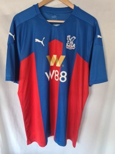 CRYSTAL PALACE FC 2020 / 21 HOME FOOTBALL SHIRT - PUMA - XXL - 44