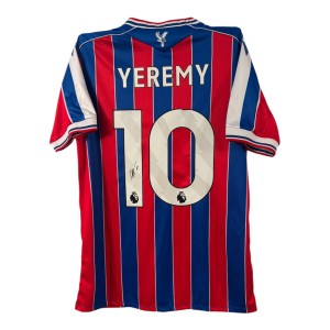 Yeremy Pino Signed Shirt PROOF Crystal Palace COA Eze for sale on Ebay