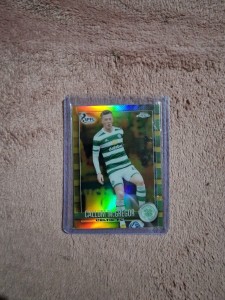 Topps Chrome SPFL 2022/23 Callum Mcgregor Gold Parallel Numbered 45/50 Celtic for sale on Ebay