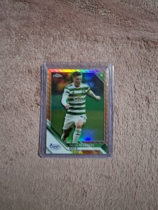 Topps Chrome SPFL 2021/22 Callum Mcgregor Orange Parallel Numbered 06/25 Celtic for sale on Ebay