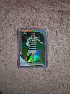 Topps Chrome SPFL 2021/22 Callum Mcgregor Gold Parallel Numbered 62/75 Celtic for sale on Ebay