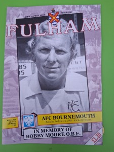 Fulham V AFC Bournemouth Division Two 2nd March 1993 Excellent Condition for sale on Ebay