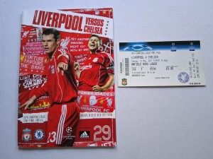 Liverpool V Chelsea - Champions League Semi Final 2nd Leg 2006/07 + ticket for sale on Ebay