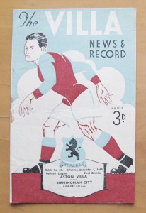 ASTON VILLA v BIRMINGHAM CITY 1948/1949 *Good Condition Football Programme* for sale on Ebay