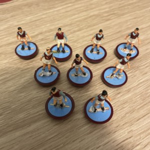9x Subbuteo HW WEST HAM ASTON VILLA BURNLEY Heavyweight Team Spare Players 1970s for sale on Ebay