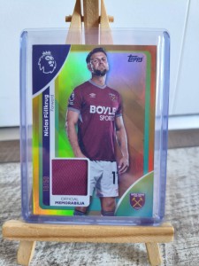 Topps Premier League 2025/2026 Niclas Fullkrug Relic West Ham Numbered 18/50 for sale on Ebay