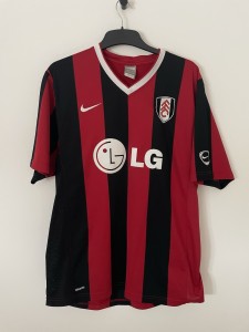 Original Authentic Fulham 2007/2008 Away Football Shirt - Large for sale on Ebay