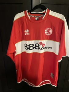 Middlesbrough Home Football Shirt 2006/07 Errea Men’s XL for sale on Ebay