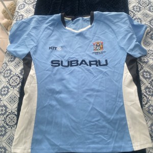 Coventry City 2004/2005 Authentic Home Shirt, Size 12 Ladies Highfield Road for sale on Ebay