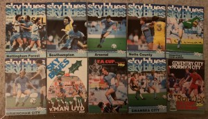 10 Coventry City Football Programmes from 1982/83 season for sale on Ebay