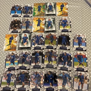 Topps Chelsea Team Set Card Bundle X28 Cards Inc 1 Numbered for sale on Ebay