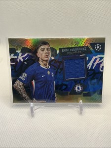Topps UCC Flagship 2025/2026 - Enzo Fernandez - Chelsea - Patch relic 11/50 for sale on Ebay