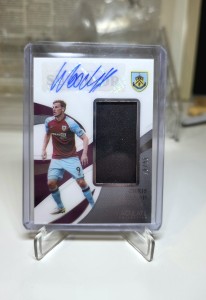 2021 Panini Immaculate Soccer Burnley Chris Wood Patch Auto /99 MW #SU-CW for sale on Ebay