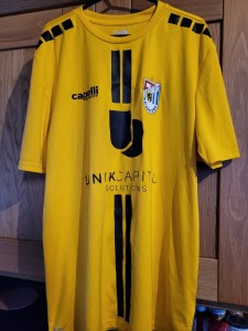 F91 Dudelange large adult home football shirt,  2022/23 season. for sale on Ebay
