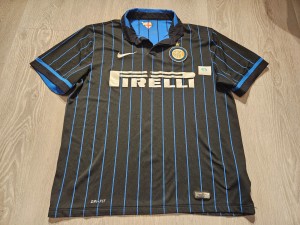 Mens Nike Internazionale Home football shirt 2014 - 2015 Size L for sale on Ebay
